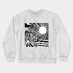 a time when day and night coexist Crewneck Sweatshirt